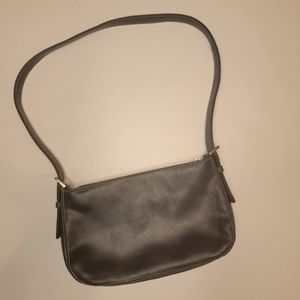Charter Club Navy Leather purse, EUC